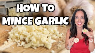 How To Mince Garlic Easily [upl. by Okoy]