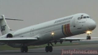 SAS MD80 Tribute with Low Pass [upl. by Palumbo]