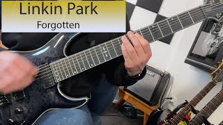 Linkin Park  Forgotten  Guitar Cover [upl. by Cyprio222]