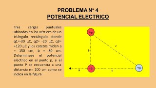 POTENCIAL ELÉCTRICO Nº 4 [upl. by Evod]