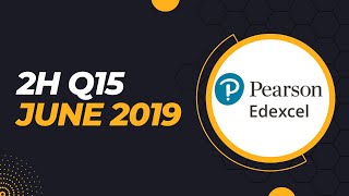 Edexcel 2H June 2019 Q15 Rearranging Formula [upl. by Christel72]