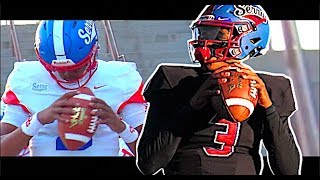 Doug Brumfield  65 QB  Serra High Gardena CA Junior MID SNZ Spotlight [upl. by Anayhd]