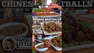 Blackstone Bettys Chinese Meatballs  Blackstone Griddles [upl. by Alyad798]