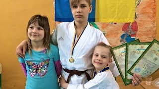 Первые соревнования по карате Рождение чемпиона  The first karate competitions [upl. by Esej576]