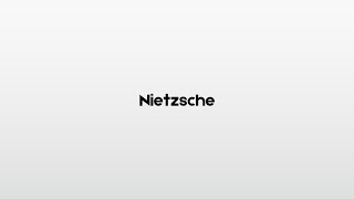 How to pronounce Nietzsche [upl. by Zorine262]