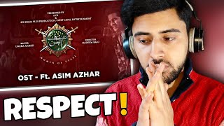 🇮🇳 INDIAN REACTION ON SINF E AAHAN  OST  FT ASIM AZHAR reactionvideo sinfeaahandrama [upl. by Yentrok242]