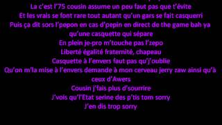 Sexion dassaut  casquette a lenvers paroles [upl. by Sada]