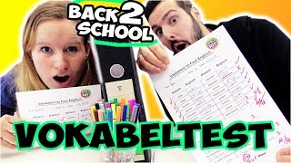 VOKABELTEST IN ENGLISH FÜR KAAN amp KATHI Back To School Vokabel Test Spiel mit mir [upl. by Burnham742]