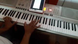 Seguirte Christine DClario feat Marco Barrientos tutorial de piano facil [upl. by Vitia]