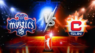 Washington Mystics vs Connecticut Sun prediction  WNBA  6424 [upl. by Delphine]