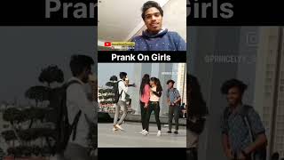 Prank On Girls 🤣😂 shorts comedy funny papakipari comedyreaction reactionvivek74 neham [upl. by Chesney]