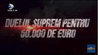 Exatlon Romania 09062019  MAREA FINALA Duelul suprem pentru 50000 de euro [upl. by Tiffani522]