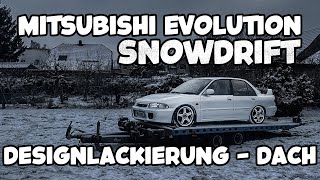 Mitsubishi EVOlution Update Der Audi200 bekommt eine Designlackierung [upl. by Ynaitirb471]