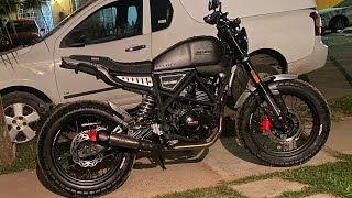 Review Veloci dark thunder hyper scrambler 250 cc a 4 meses de uso [upl. by Gael]