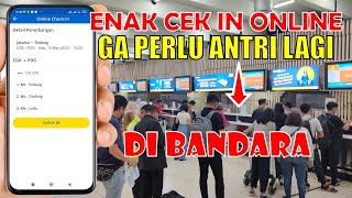 Cara Check in Online Pesawat di Aplikasi TIKETCOM [upl. by Eben]