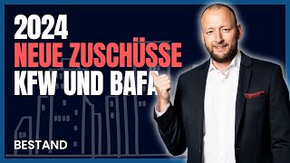 Förderung für Heizung und Sanierung KfW und BAFA ab 2024 baufinanzierung [upl. by Neddie469]