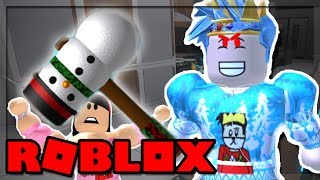 I GOT THE SNOWMAN HAMMER IN FLEE THE FACILITY ROBLOX [upl. by Manly126]