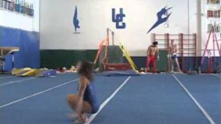 Some Standing Back Handspring Mistakes [upl. by Shanahan]