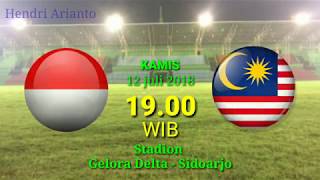 LIVE STREAMING U19 INDONESIA VS MALAYSIA PIALA AFF 2018 LINK [upl. by Nylesoj897]