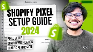 How to Connect Facebook Pixel to Shopify 2024  Facebook Ads Pixel Setup Tutorial [upl. by Eryt153]