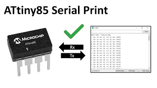 ATtiny 85 Serial Print [upl. by Idalia]