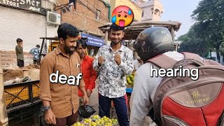 indiadeaf Who are jobs for deaf people that confidence 🫡 [upl. by Tannenbaum]