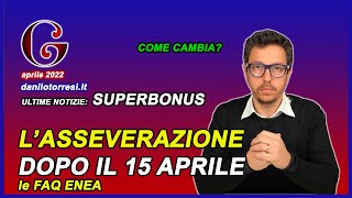 SUPERBONUS 110 come cambia l’asseverazione per la congruità prezzi dopo il Decreto del MiTE [upl. by Ahseinat]