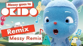 MESSYS MUSICAL MASHUP  Clip  Messy Goes To OKIDO  Cartoons For Kids [upl. by Mylander]