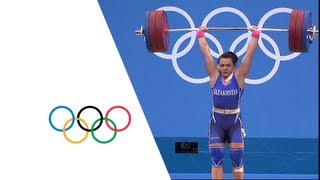 Svetlana Podobedova KAZ Wins 75kg Weightlifting Gold  London 2012 Olympics [upl. by Ikcin]