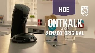 Hoe ontkalkt u uw Senseo® Original Koffiezetapparaat [upl. by Nodroj870]