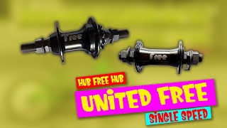 Hub Free Hub Single Speed United Free untuk Sepeda BMX [upl. by Daile]