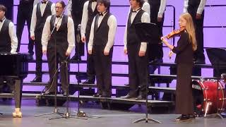 Kenzies plays with Higley HS mens choir [upl. by Elisee190]