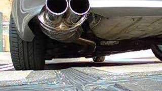 BMW 2004 325ci Eisenmann Race Exhaust Muffler amp Midpipe [upl. by Acnaiv]