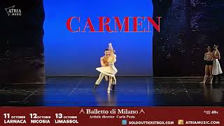 Italian state theatre Balletto di Milano presents the ballet Carmen music by Georges Bizet [upl. by Elleirol]