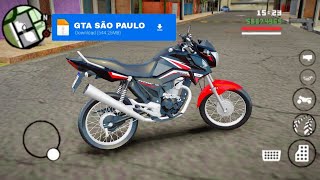 FINALMENTE GTA SAO PAULO COM 30 MOTOS 2024SEM O BUG CLEOPARA TDS ANDROID 10 A 14 SEM FECHAR [upl. by Retsim]