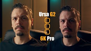 Ursa Mini Pro G2 VS BMPCC6K Colour [upl. by Watanabe]