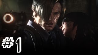 Resident Evil 6 Gameplay Walkthrough Part 1  Leon  Helena Campaign Chapter 1 RE6 [upl. by Coyle]