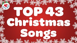 Top 43 Popular Christmas Songs and Carols Playlist 🎅🎄 Merry Christmas 2 Hours [upl. by Frieda]