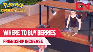 Where to Buy Berries in Pokemon Scarlet and Violet [upl. by Aicetel]