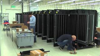 Installation of an IBM TS3500 tape lIbrary at CSCS [upl. by Avlem]