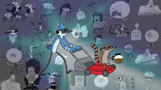 Regular Show The Movie Soundtrack  Credits 1 HOUR [upl. by Nylynnej]