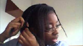 2 Coiffure protectrice chignon plus [upl. by Lairret]