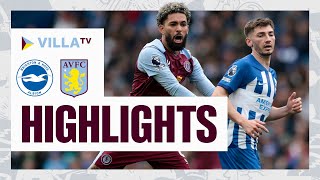 Brighton and Hove Albion 10 Aston Villa  HIGHLIGHTS [upl. by Jacobine65]