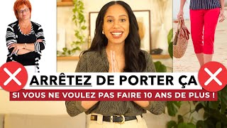 5 erreurs vestimentaires qui vous vieillissent 👵🏻 [upl. by Sadirah]