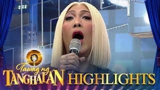 Vice speaks in a British accent  Tawag ng Tanghalan [upl. by Avlis]