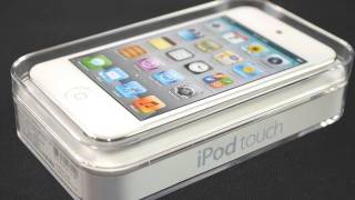 Apple iPod Touch 4G White Unboxing amp Setup [upl. by Tadeo842]