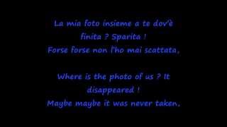 Luca Napolitano  Forse Forse Lyrics English  Italian [upl. by Selina]