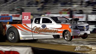 Super Modified 2wd Trucks pulling at the 2022 Hillsboro Charity Pull  Friday [upl. by Enid]