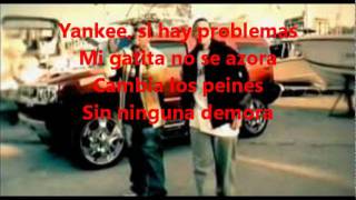 Gata ganster Letra Don Omar Ft Daddy Yankee [upl. by Larena503]