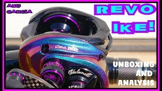 ABU GARCIA REVO IKE UNBOXING THE PRETTIEST REEL IN THE WORLD [upl. by Nada]